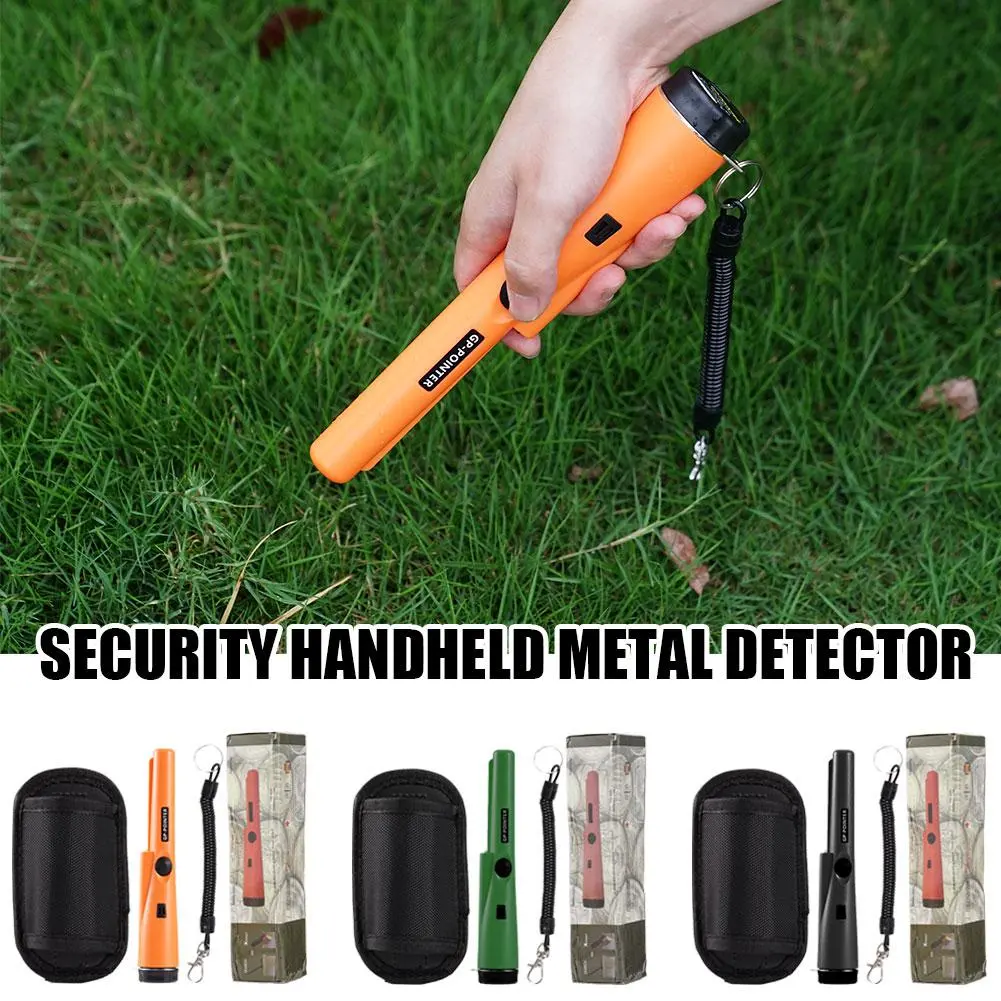 1pcs Mini Handheld Metal Detector Outdoor Portable Metal Detector For Security D7S6