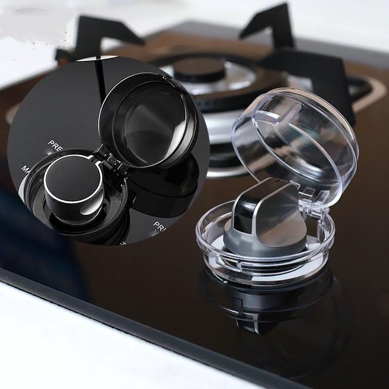 Product Introduction of Natural Gas Switch Protector Cooker Protector Gas Stove Knob Cover Security Protection Guard Switch Cover Non-slip Anti-dirty Stove Knob Protective Cover Kitchen 13