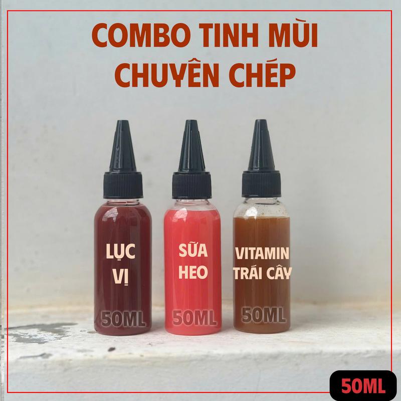 [MUA 3 TẶNG 3] Combo 3 Chai Tinh Mùi Chuyên Cá Chép - 3 Chai Tinh Mùi Chuyên Rô Phi - Thích Câu Đài Câu cá Fishing - Thích câu đài shop - Đi Câu, Bắt Cá