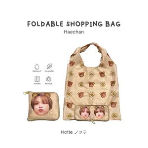 Foldable Shopping Bag BTS NCT New Jeans Series Belanja Wanita