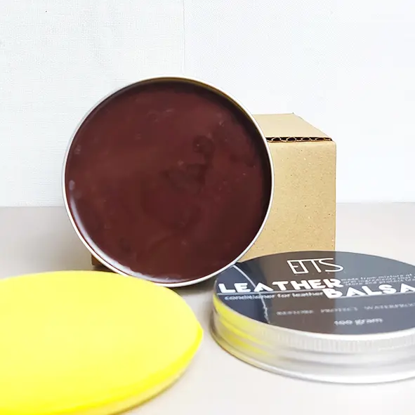 Sepatu Kulit Leather Balsam / Wonder Balsam Warna Coklat Leather Care / Semir / Leather Balm / Semir Sepatu / Lotion Sepatu untuk perawatan sepatu kulit, dompet, tas, Jaket