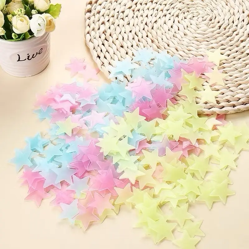 [COMBO 5] x Gói Khoảng 100 Sao Dạ Quang Dán Tường- Kèm miếng dán