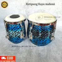 Gambar Ketipung Kendang Satu Set Kendang Koplo - Ketipung Mahoni Kuning dari Rebanagresiktigaputri Kab. Gresik 3 Tokopedia