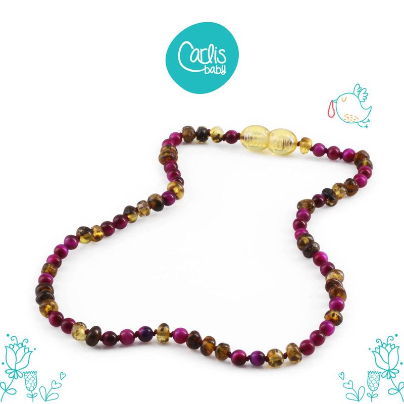 AGL30 Kalung dan Gelang Amber Bayi Tumbuh Gigi Bayi By Carlis Baby. 1