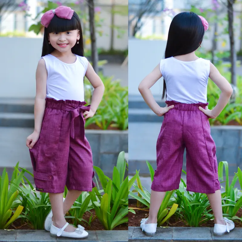 Celana Kulot  Anak Perempuan 3-10 tahun -Korea Style Fashion 0