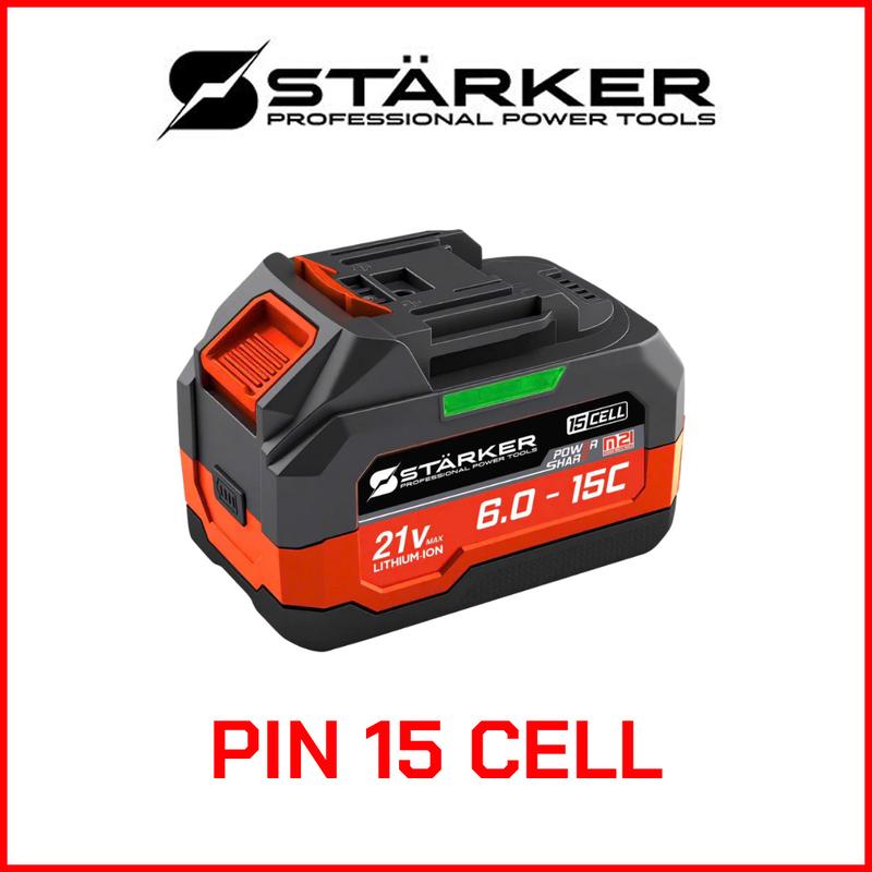  Pin 15 Cell Starker 4 mosfet Cell SS25R chân pin phổ thông 4cm có đèn led sườn Pin Dòng Xả Cao Chống Ngắt Tải 