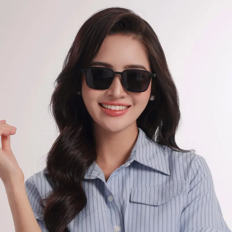 Kính Mát Đi Du Lịch Thời Trang Nam Nữ Eye Plus 8562 Gọng Kính Râm Nhựa TR90 Mềm Dẻo, Mắt Kính Chống Lóa Polaroid và UV400, Kính Mắt Kiểu Dáng Thời Trang Phù Hợp Nhiều Dáng Mặt 7