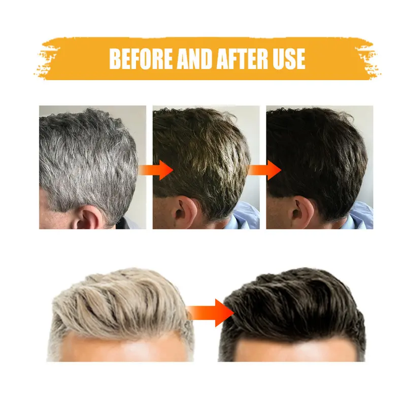Rambut Hitam Sabun Penggelap Rambut Sabun Sampo Bar Penggelap Polygonum Essence Hair Darkening Shampoo Bar Soap Black Pomade Penghilang Uban Penyamar Rambut Putih Pomade Hitam 6