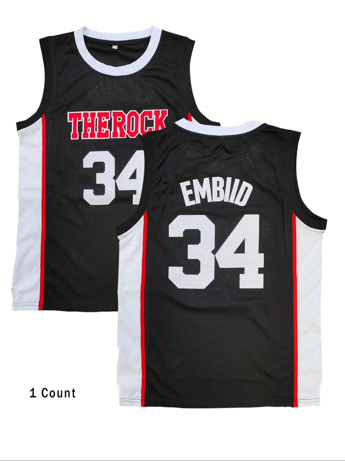 Men's Embroidery Basketball Jersey, Breathable Basketball Vest, Basketball Training Jersey, Basketball Equipment for Men, Basketball Lover Gift
