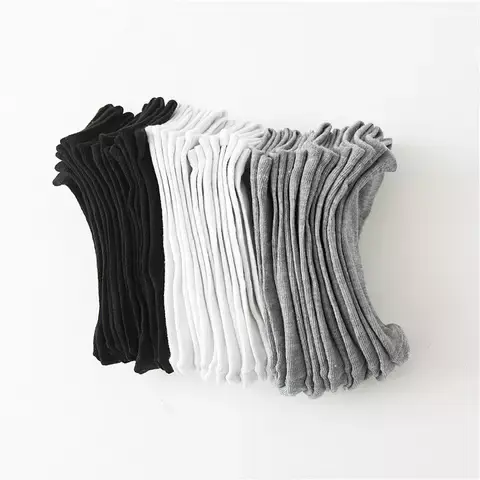 Kaos kaki pendek semata kaki polos / ankle sock Pria Wanita Dewasa 5