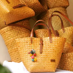 Tas Purun / Tote Bag Purun (40*30*18cm) Anyaman