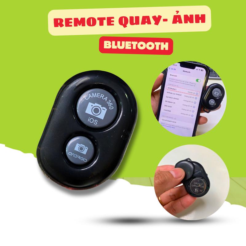 Remote Bluetooth chụp ảnh quay phim trên điện thoại iOS và Android - Điều khiển…