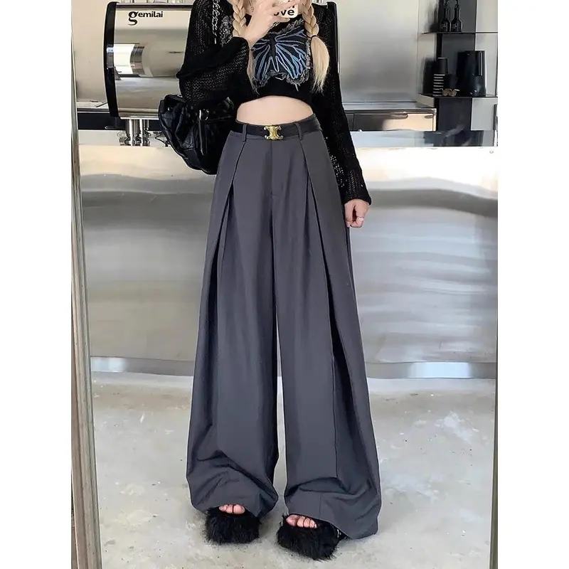 Jlookco_ L615 Celana Kulot Highwaist Wanita Celana Cullotes Celana Kekinian Tanpa Belt 5