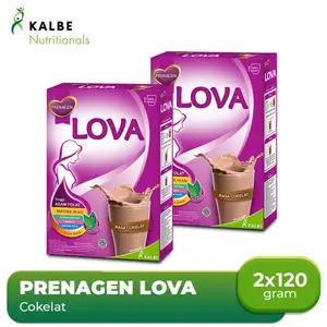 Prenagen Lova Susu Rasa Cokelat 120G (2 Pcs)