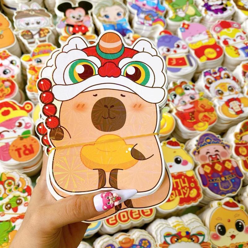 50-100 Bao Lì Xì Chibi Dạ Quang Kute Giấy Loại 1 dày dặn Ông Thần Tài - La.bubu - Hoạt Hình - Bé Na (*) baoli x hop carton hộp thư lixit et