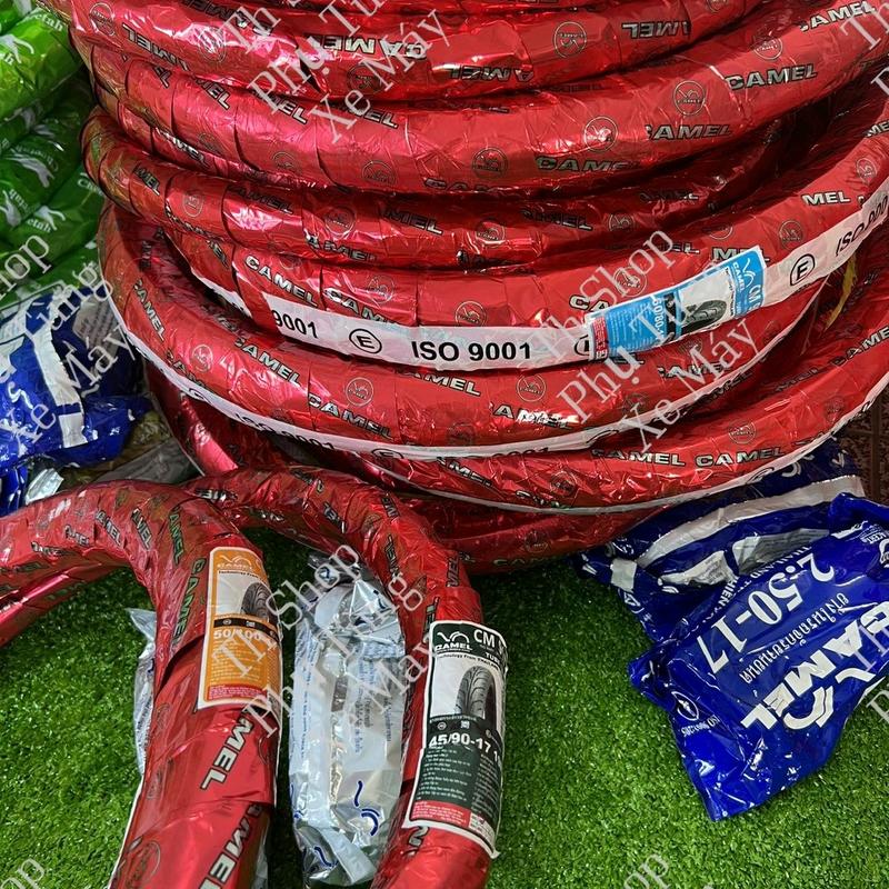 LỐP VÓ CAMEL THÁI LAN KÈM RUỘT XĂM SIZE 45 & 50 & 60 & 70 & 80/80-17 Gắn Các Dòng Xe Máy (CÓ LỰA CHỌN SIZE) - Phụ kiện