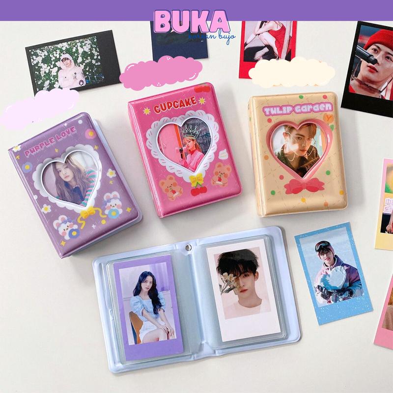 Collect Book 6*9 Buka album sổ đựng card 1 ô nhiều hình dễ thương lưu trữ lomo card phong cách Hàn Quốc Decor