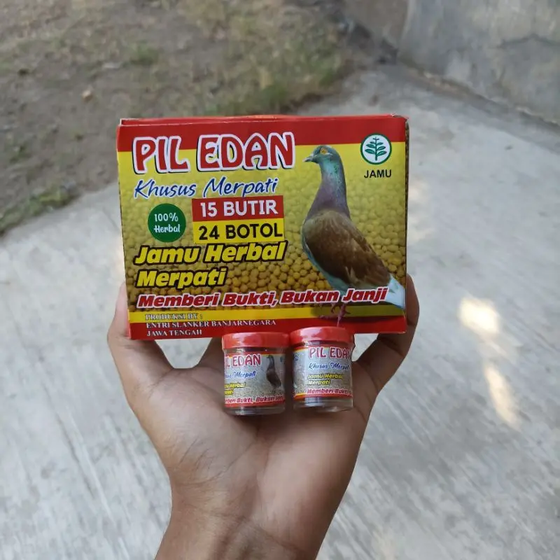 JAMU MERPATI PIl EDAN ORIGINAL ISI 15 BUTIR