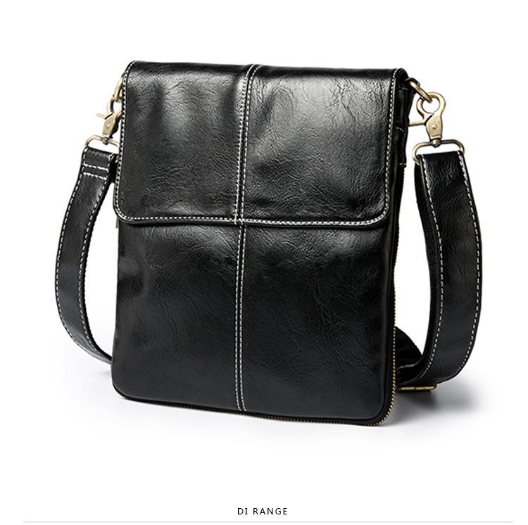 Product Introduction of New men's shoulder bag fashion pouch city  tote  bag 9
