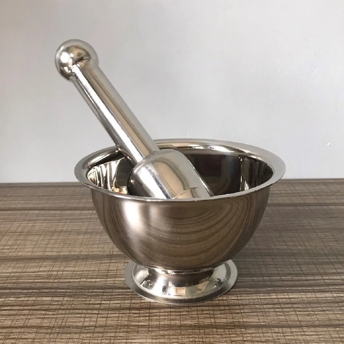 Bộ chày cối inox cao cấp không gỉ an toàn cho sức khoẻ