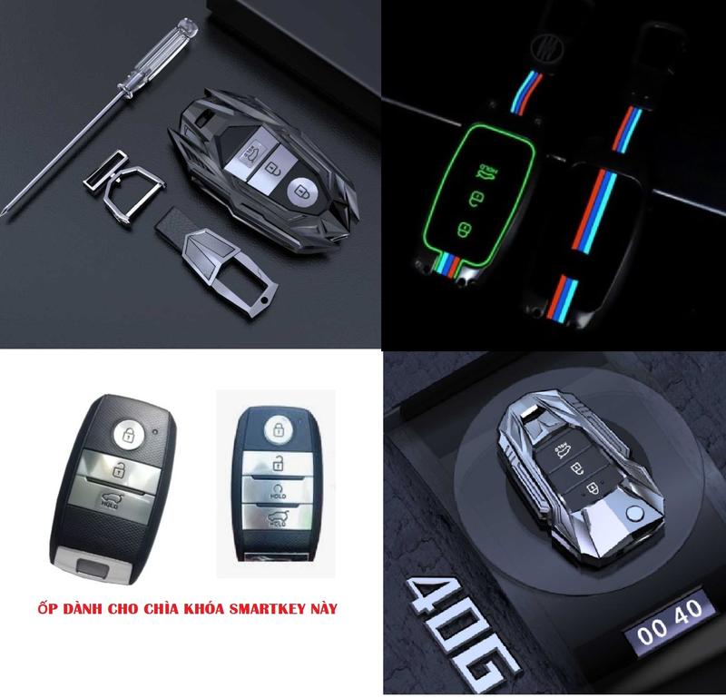 Các mẫu ốp chìa khóa ô tô Kia Seltos, Soluto, Sonet, Cerato, Sorento, Rondo, Optima cao cấp Móc Khoá Móc Khóa