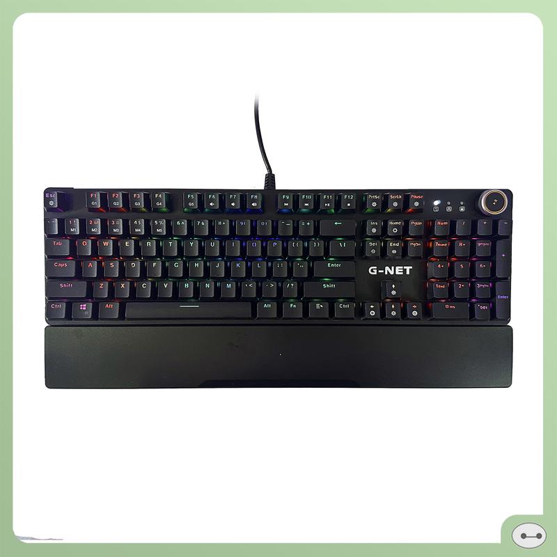 BÀN PHÍM CƠ GNET GK315S RGB ĐEN