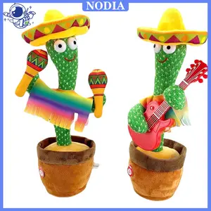 Nodia Toys Mainan Boneka Kaktus Bergoyang dan Bicara Bisa Rekam Suara / Kaktus Bicara Dan Goyang / Boneka Kaktus Cactus Toy Goyang Joget dan Bicara Pintar Dancing USB Charger Jepalo shop Makassar / Mainan berbicara / Mainan anak perempuan and laki laki