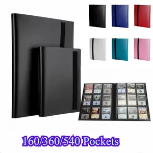 Kartu Bobby Album Foto 2R 9-Slots 3X3 Tahan 160/360/540 Slots Pokemon Boboiboy Galaxy Card AlbumYugioh Trading Binder Holder MTG Digimon Game Card Ablum Kpop Foto
