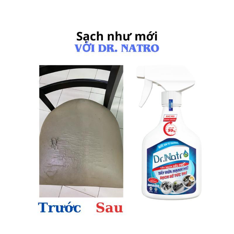 Product Introduction of Xịt Tẩy Rửa Đa Năng Dr Natro 500ml Làm Sạch Dầu Mỡ, Tẩy Cặn Canxi, Lau Bếp Ga, Vệ sinh Đồ Da, lau Đá Kính, Lau Đồ Nhựa, Giày Dép, Đồ Gỗ 10