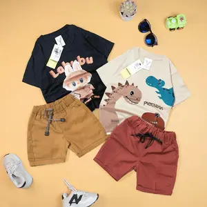 BRAVEKIDS SETELAN T - SHIRT KAOS DAN CELANA ANAK UMUR 1 - 5 TAHUN COTTON COMBED 24S