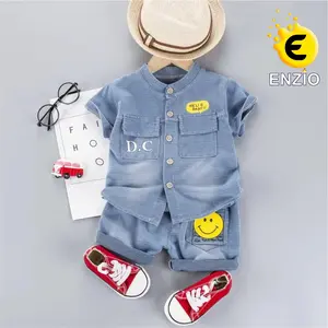 SETELAN KEMEJA ANAK LAKI LAKI (DC SMILE) 1-4 TAHUN