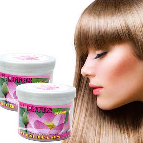 HẤP DẦU HOA SEN LK MỀM MƯỢT THƠM LÂU - Ủ Tóc Hoa Sen Chăm Sóc Tóc
