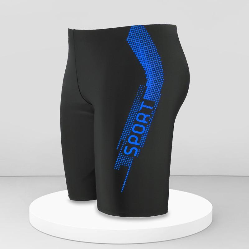 Swimming Trunk Knee-Length Swimsuit for Men Short Swimwear for Diving Swim Water Sports 7