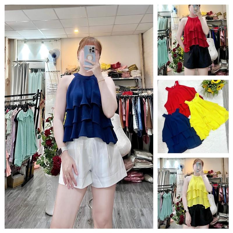 Áo voan tầng chất mát xịn size 40-60kg