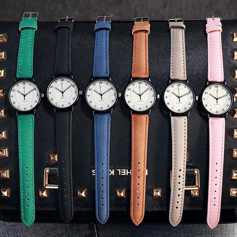 Product Introduction of Women Fashion Watch Quartz Wirstwatch Luminous PU Leather Band Watch Ladies Casual Gift Wrist Watches Clock Reloj Mujer 1