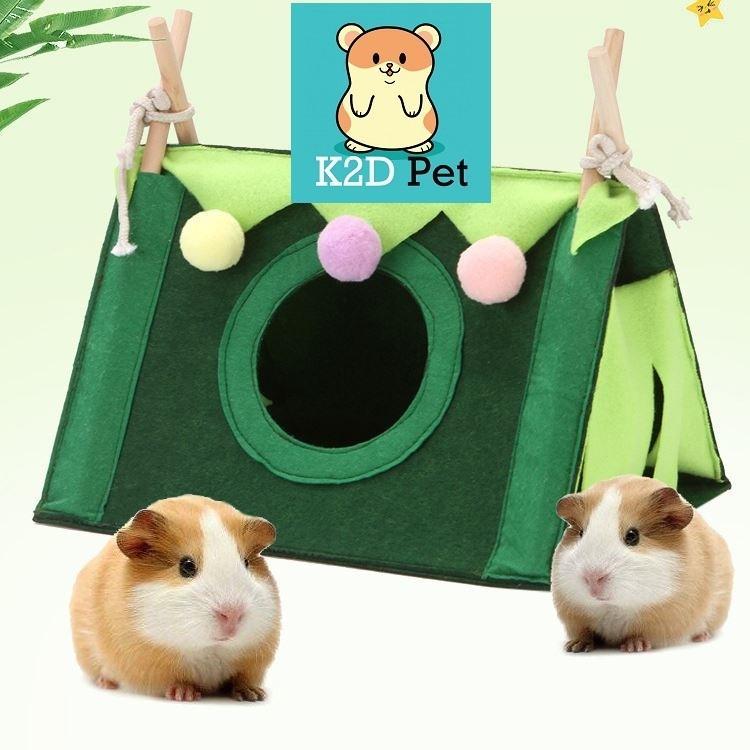 P99 Lều ngủ nhà ngủ lều cho hamster Guinea Pig bọ ú chuột lang thỏ nhím sóc chinchilla