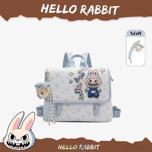 กระเป๋าเป้ดีไซน์, สวัสดีกระต่าย, TikTok Viral, กระเป๋าเดินทางและกระเป๋านักเรียนน่ารัก, พร้อมจี้, กระเป๋าเป้รายวันมีมูลค่าสูง