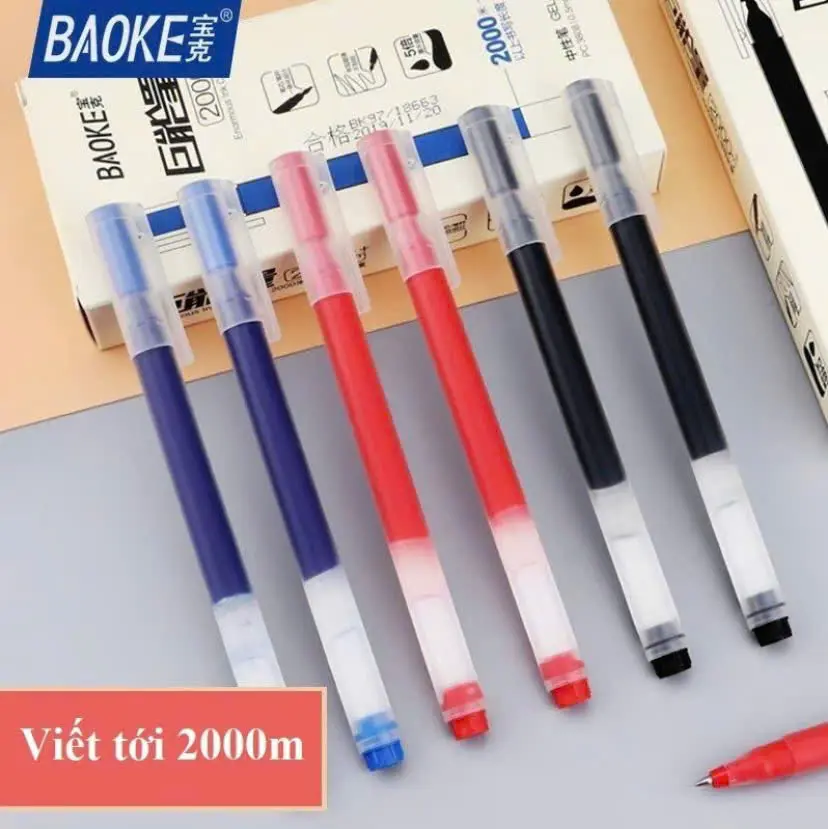 [Hương Nấm Store] Bút gel nước Baoke PC3808