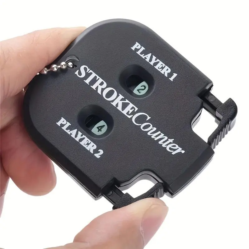 Mini Golf Stroke Counter, 2-digit Golf Stroke Counter, Portable Golf Scorer, Golf Accessories for Men & Women, Golf Gifts
