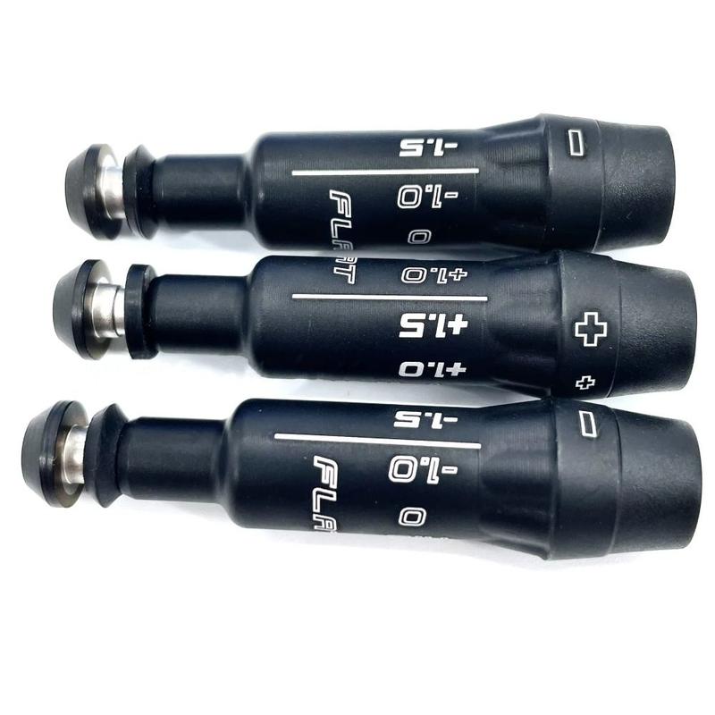 Golf Accessories Fairway Wood Golf Shaft Sleeve Hybrid Club Head 0.335/0.35/0.370 Golf Club Head Adapter Replacement Aluminium Alloy Golf Shaft Adapter Golfer Gift 1