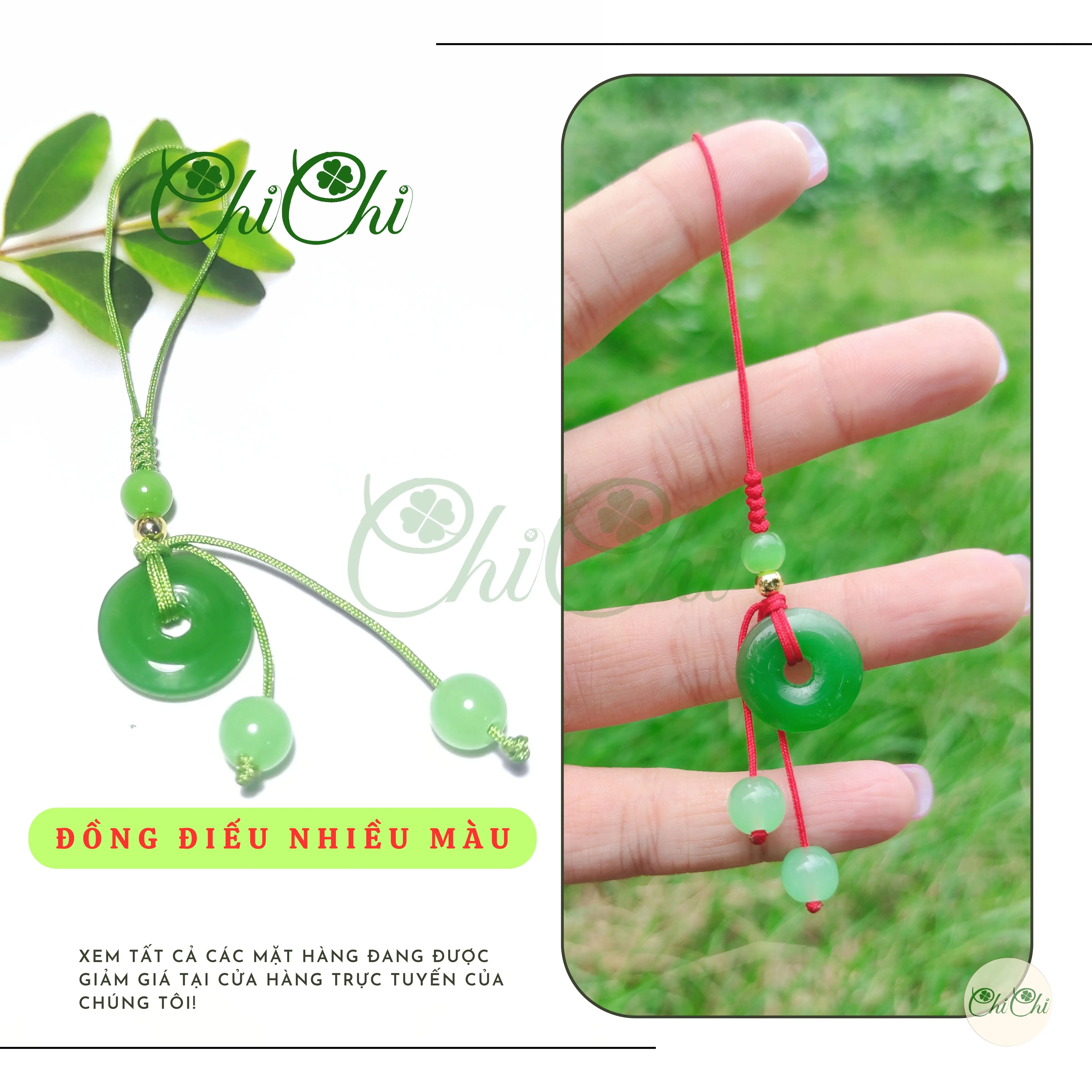 [Chi Chi] Móc Khóa Treo Điện Thoại Đồng Điếu May Mắn - MS046 Phụ Kiện Phone