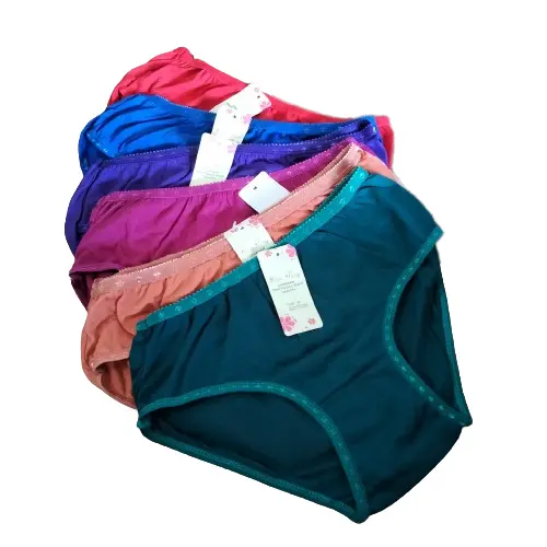 12 Pcs Celana Dalam Wanita Polos Nyaman Cd Cewek Perempuan Remaja Dewasa Lian Fang Motif Lembut Motif Katun Lembut 5