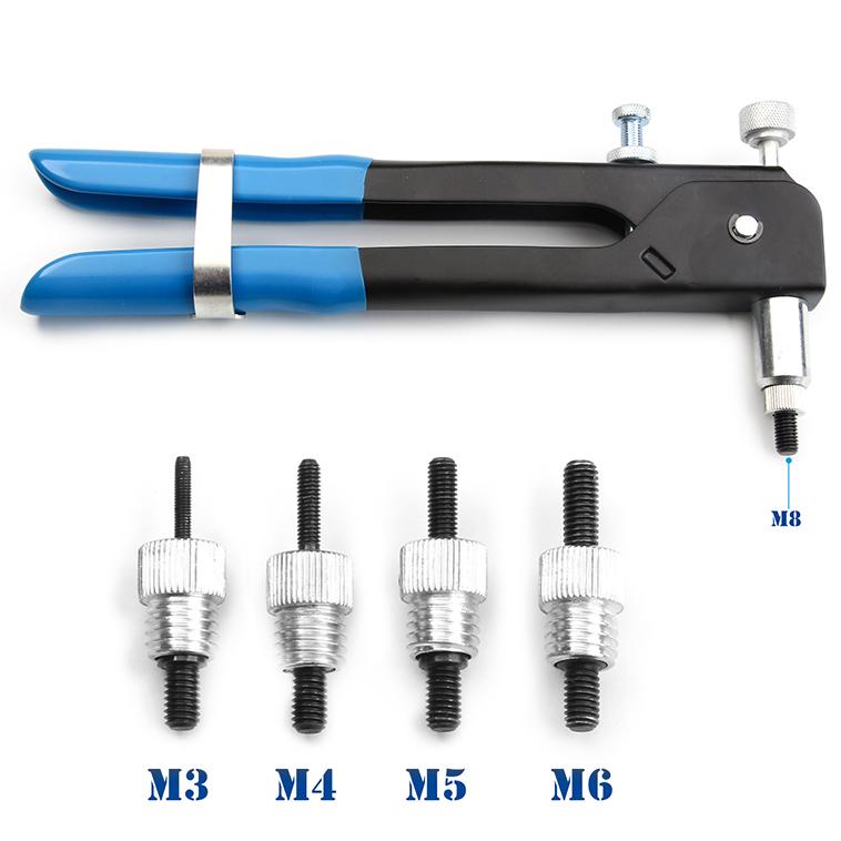 Manual Rivet Nut Gun with Gun Head M3/M4/M5/M6/M8 Axel Bearing - TikTok ...