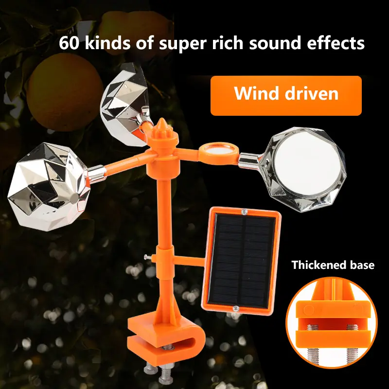 Máy Đuổi Chim, Chống Gió, Phản Quang, Xoay 360 Độ, Không Gây Hại, Chống Chim, Máy Đuổi Chim Nhìn Thấy, Giữ Chim Bồ Câu Và Chim Gõ Kiến, Chống Chim