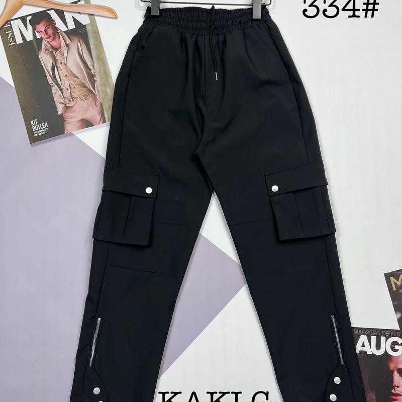 Quần dài nhiều khuy Thô gió menswear 6