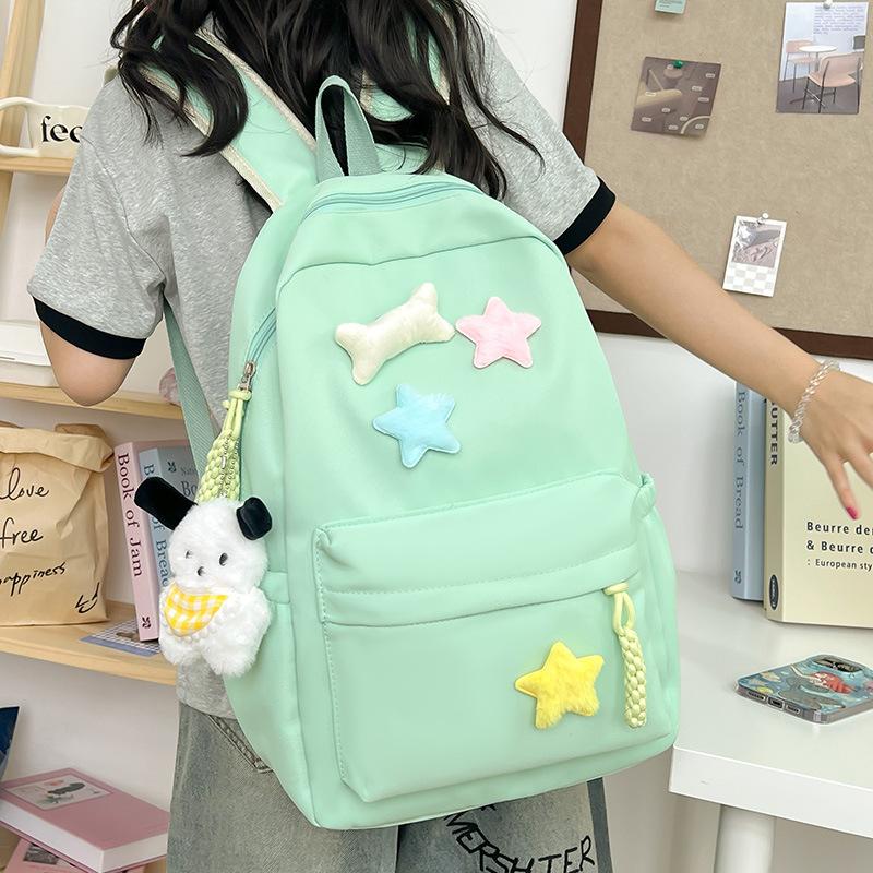 New Stylish Minimalist Girls Backpack - Versatile School Bag - TikTok ...