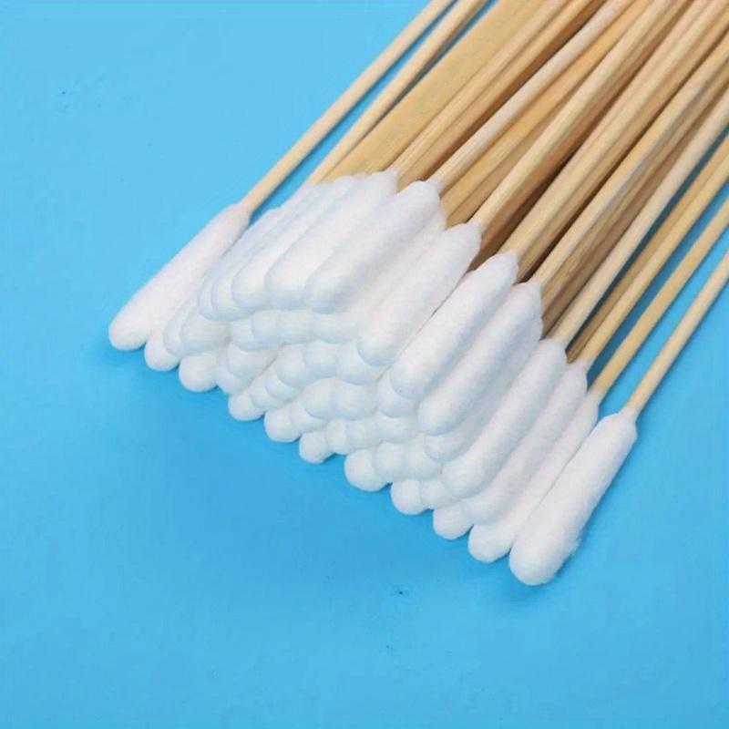 Product Introduction of Pet Ear Cleaning Swabs, 100pcs/set Pet Ear Cleaning Sticks, Pet Ear Wax Removal Sticks, Dog & Cat Grooming Supplies 2