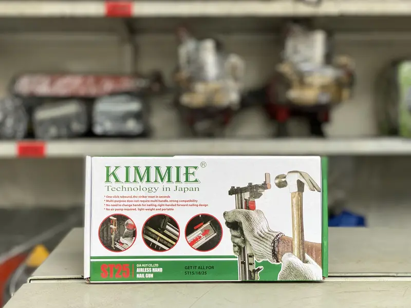 Dụng Cụ Đóng Đinh Bê Tông ST18/ST25 ( kèm một bộ lưỡi gà ) Đóng nẹp điện, tranh ảnh 0