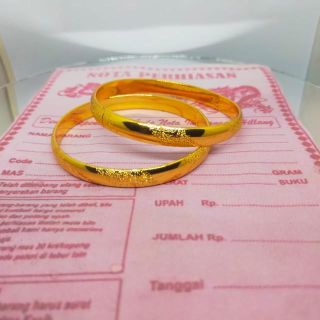 Product Introduction of gelang tangan keroncong pasir Arab terbuat dari coin asli anti luntur Bracelets 0