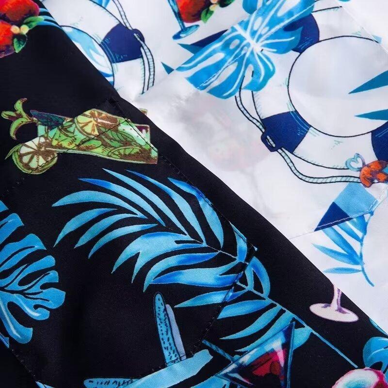 Product Introduction of Men's Traditional Clothing Men's T-shirt Men's Shirt Men's Short Sleeve Couple Short Sleeve Thin Clothes Fashion Printing Menswear Suits 12